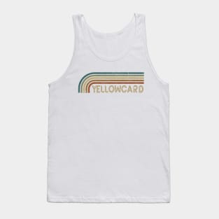 Yellowcard Retro Stripes Tank Top